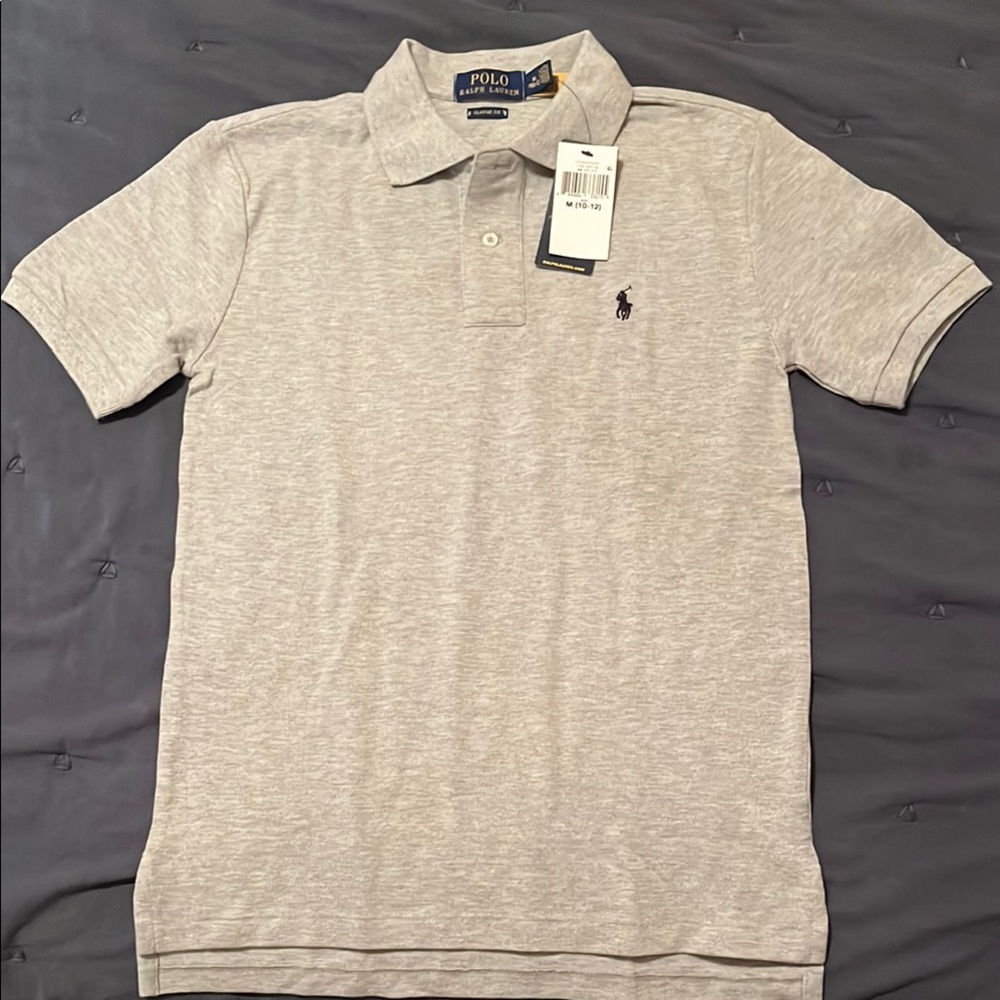 Polo by Ralph Lauren Gray Youth M (10-12) Shirt